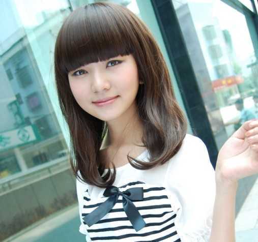 浅棕色系梨花头带你感受最甜美一面