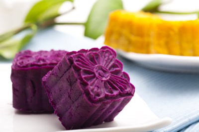 芝麻紫薯凉糕细嫩软滑的做法 芝麻紫薯凉糕的柔滑制作方法
