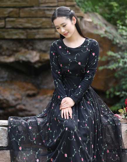 简单刘海扎发图片尽显仙女气质