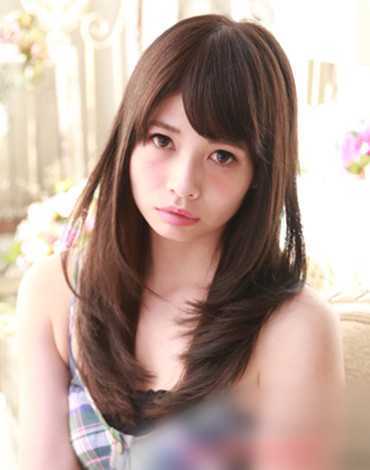日系清新修颜女生长发发型精选