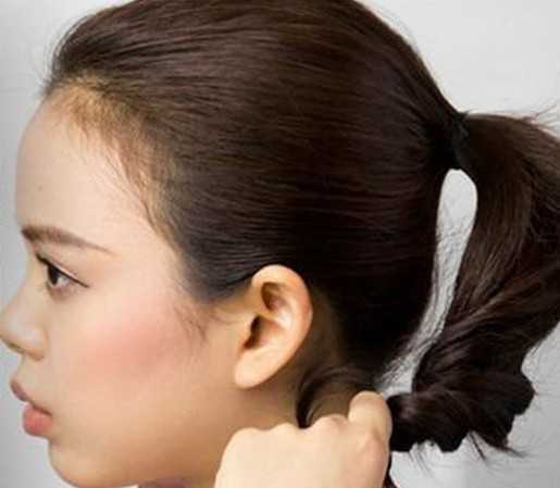 OL女性最受热的干练感丸子头扎发
