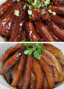鲁菜名菜中华名吃——济南把子肉 济南名菜鲁菜代表之一——把子肉