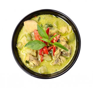 泰式椰浆咖喱鸡 享受异域风味美食