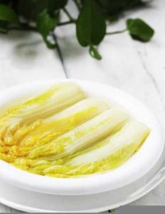 解腻开胃家常菜——开水白菜 清淡开胃清炖开水白菜