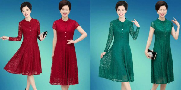 中年妈妈穿什么裙子好看