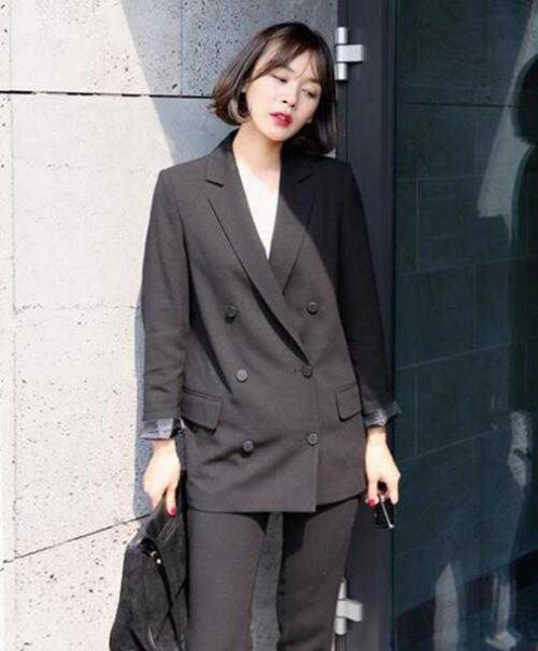 韩版女装小西装就是这么任性百搭