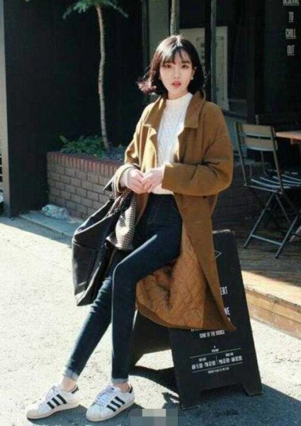 韩版风格冬季女装搭配图片