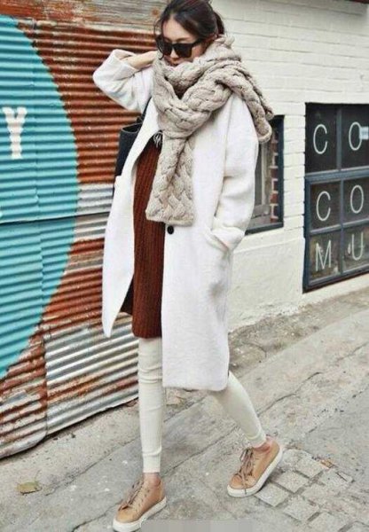 韩版风格冬季女装搭配图片