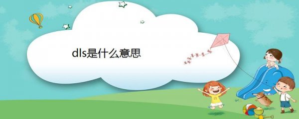 dls是什么意思啊网络用语