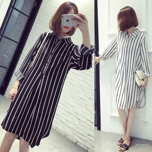 女生衣服横条纹和竖条纹哪个显瘦好看