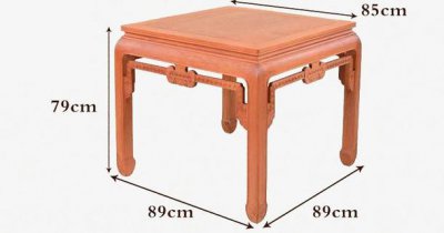 八仙桌标准尺寸是多少厘米 为什么不能超一米