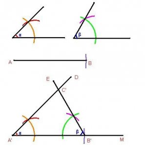 两角及其夹边是什么意思 三角形的夹边是什么意思解释