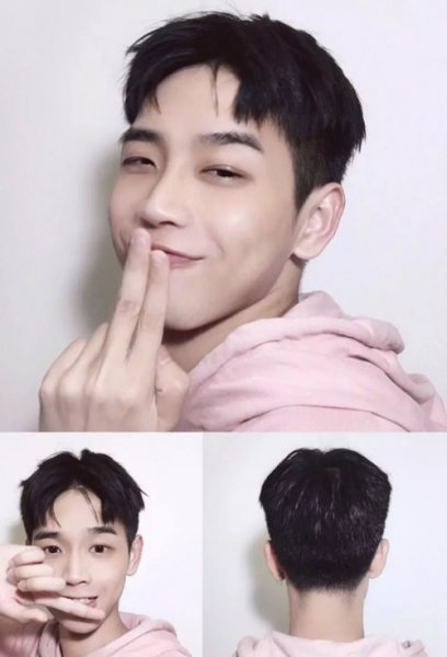 男生韩版帅气短卷发集合 喷发蜡头发炫出男生威风