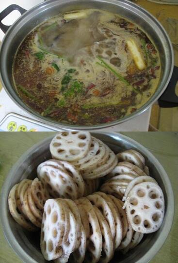 【周五食谱】家常肥肠火锅鱼的做法