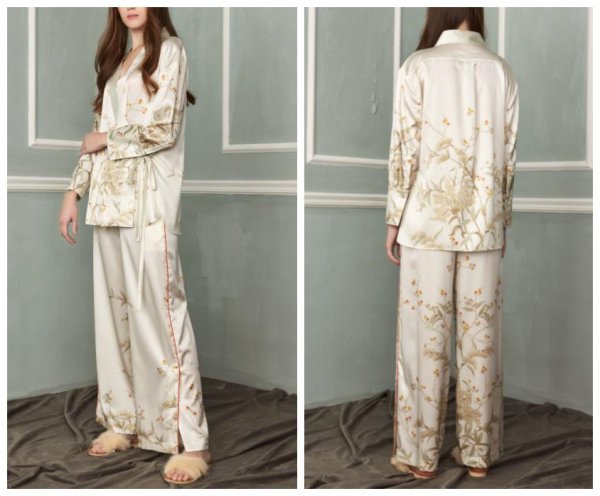 时髦又舒服的真丝睡衣推荐