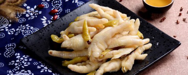 柠檬鸡爪的做法