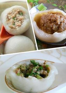 鲜肉包子馅的做法 金缠银之芹菇鲜肉汤圆的做法
