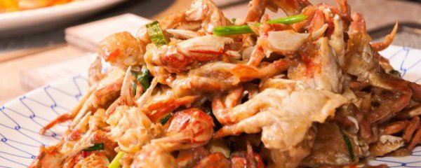 爆炒大闸蟹的做法