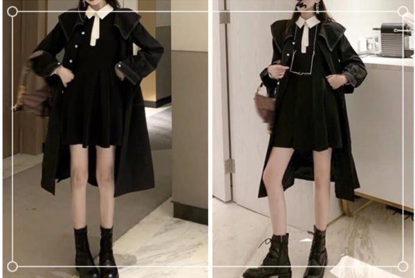 矮个子女生穿长风衣怎么搭配显高？