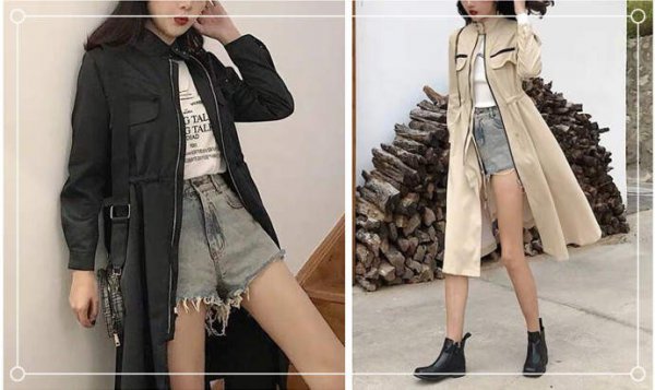 矮个子女生穿长风衣怎么搭配显高？