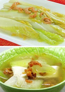 金钩炒白菜 金钩白菜生津除腻适合节后食用