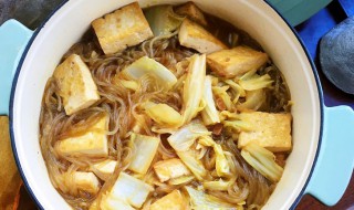 炖粉条白菜怎么做好吃 炖粉条白菜的作法