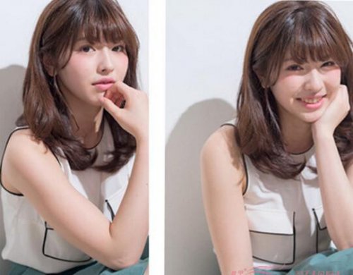 中长发梨花头发型让你美美哒