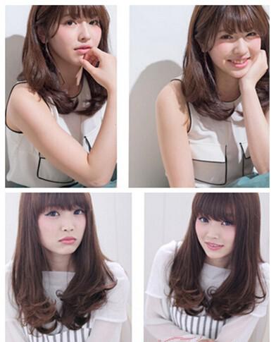 中长发梨花头发型让你美美哒