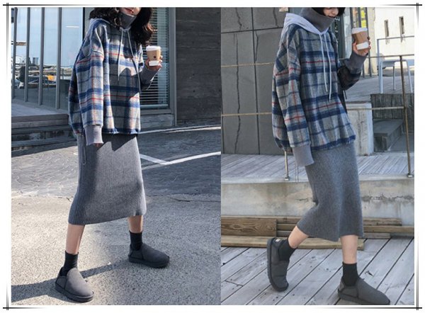 经典耐看的格子服装搭配