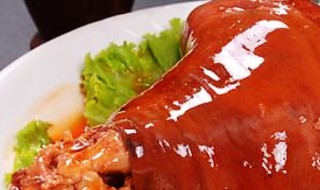 辣酱肘子的家常做法 辣酱肘子的家常做法介绍