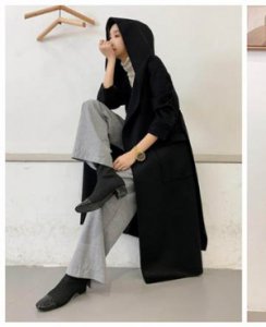 解锁冬季黑色大衣时尚的搭配 黑衣大衣的搭配示范