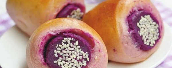 香甜紫薯包怎么做