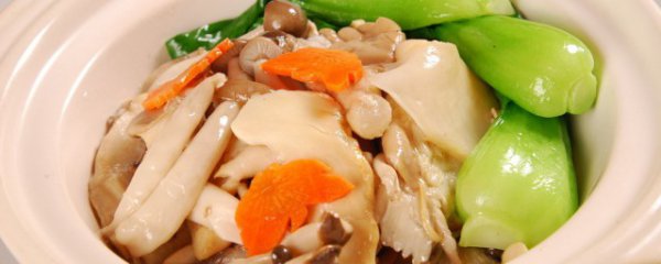 菌菇鸡柳什锦煲怎么做