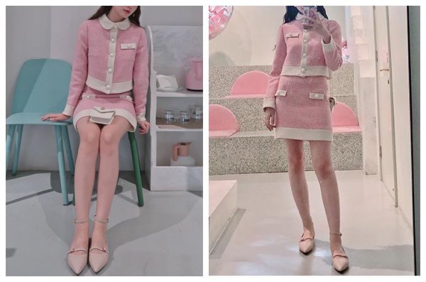 适合小个子女生的春季裙套装