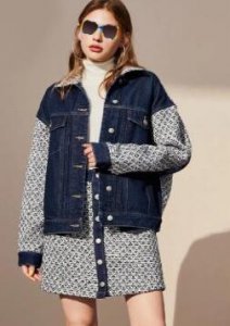 2023冬季流行的牛仔拼接服装单品 你入手了吗？