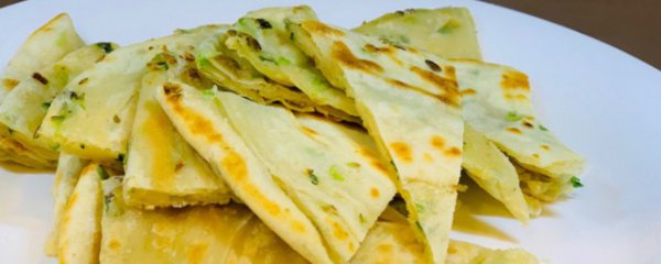 千层葱花饼的制作方法