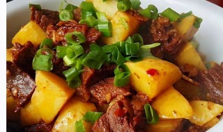 内蒙羊肉炖茄子的做法 内蒙版的土豆炖牛肉的做法