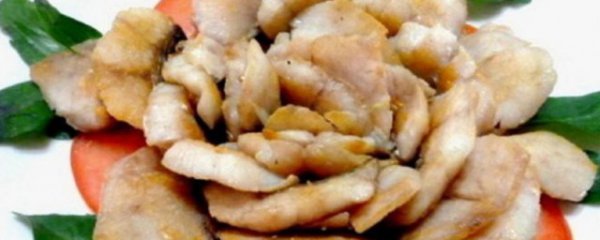 牡丹鱼片的做法