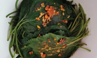 苏子叶咸菜做法 苏子叶咸菜的做法窍门