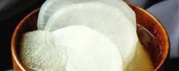 白萝卜煮水怎么做