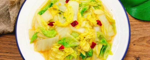 炒白菜片怎么做好吃