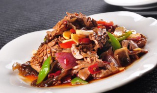 火爆腰花的做法最正宗 怎么做火爆腰花