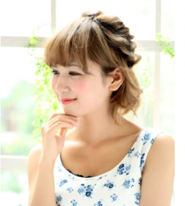 头大脸大女生适合怎么绑头发 短发和大脸绑头发