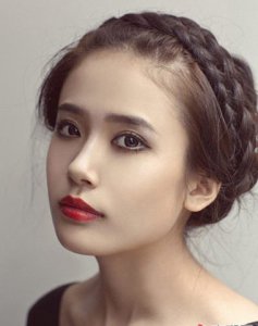 适合大脸女生的长发新娘 大脸适合什么长发