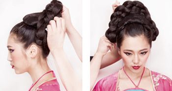 宋朝端庄的女生发型 古代精致的女生盘发