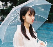 扎馬尾什么劉海漂亮
