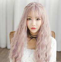 怎样染出樱花粉色头发 樱花粉色头发图片