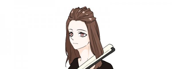 栗棕色和咖啡色染发效果图