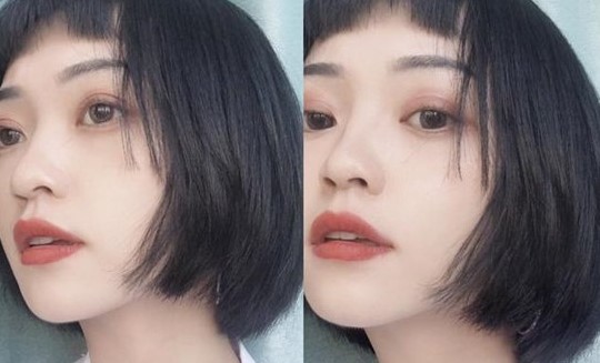 日系短发教程步骤