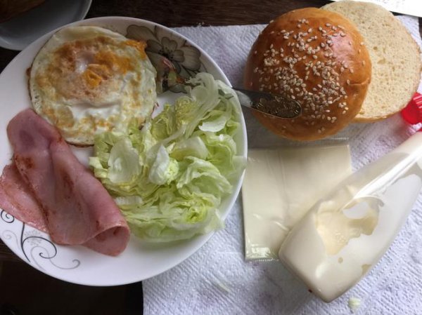 汉堡包里面的白色的酱是什么